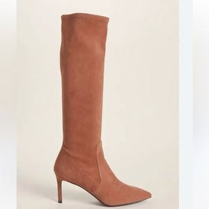 Stuart Weitzman Wanessa 75 Suede Knee High Boots